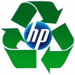 logo recyclage encre par HP