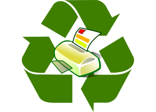 Logo du recyclage d'encre