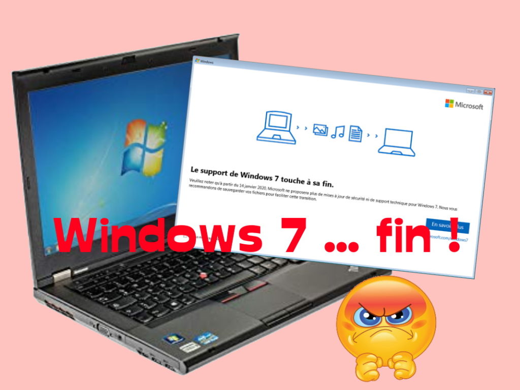 fin de windows 7 en 2020
